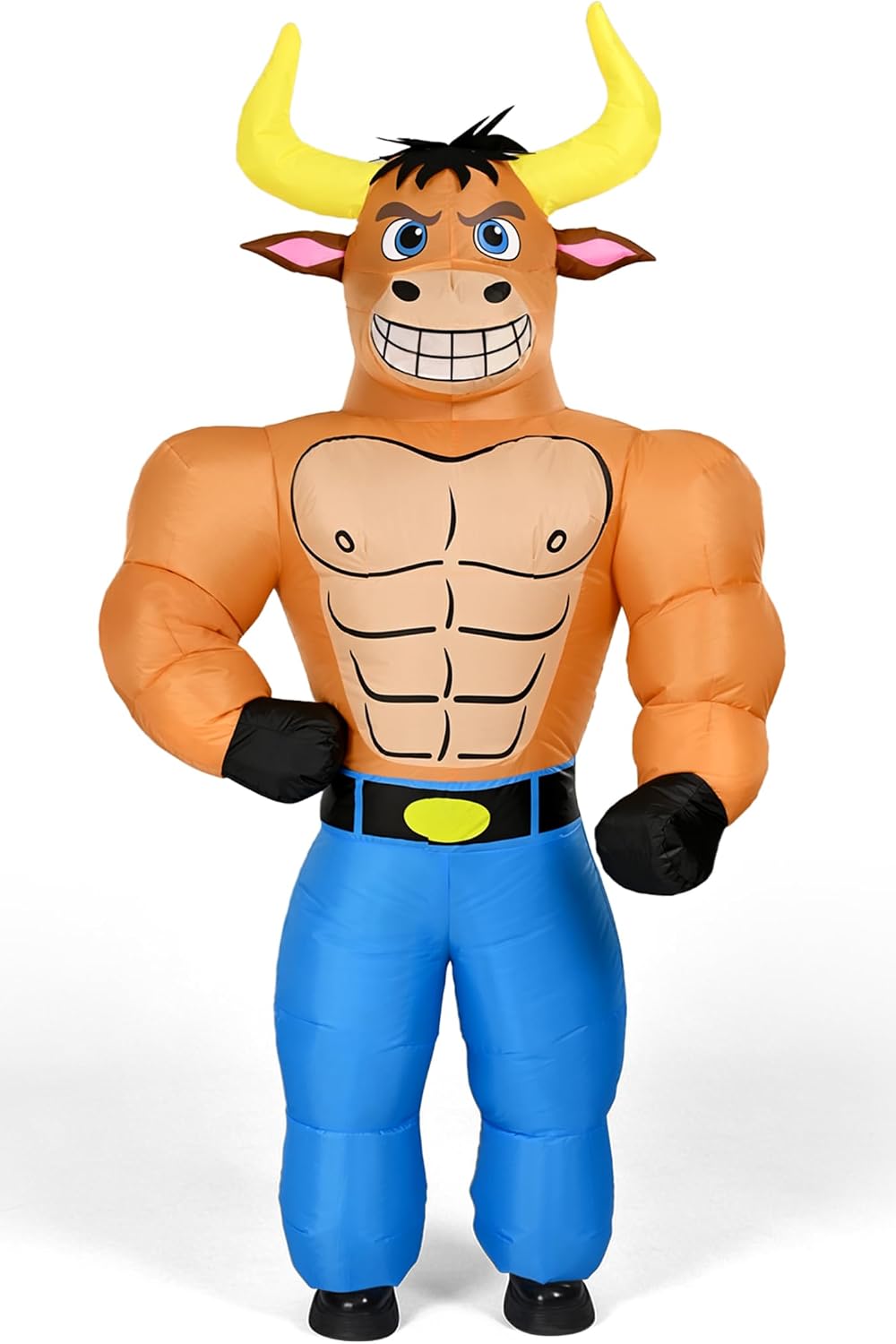 The Inflatable Bull Costume Adult Blow — WeirdThingsToBuy weird find