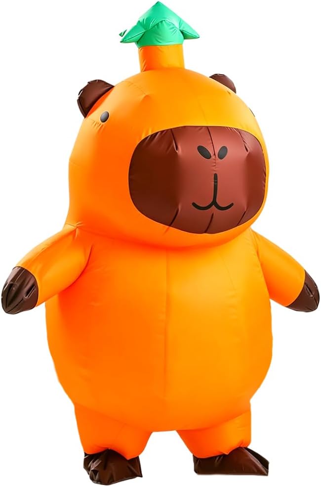 The Inflatable Capybara Costume Adults Funny — WeirdThingsToBuy weird find