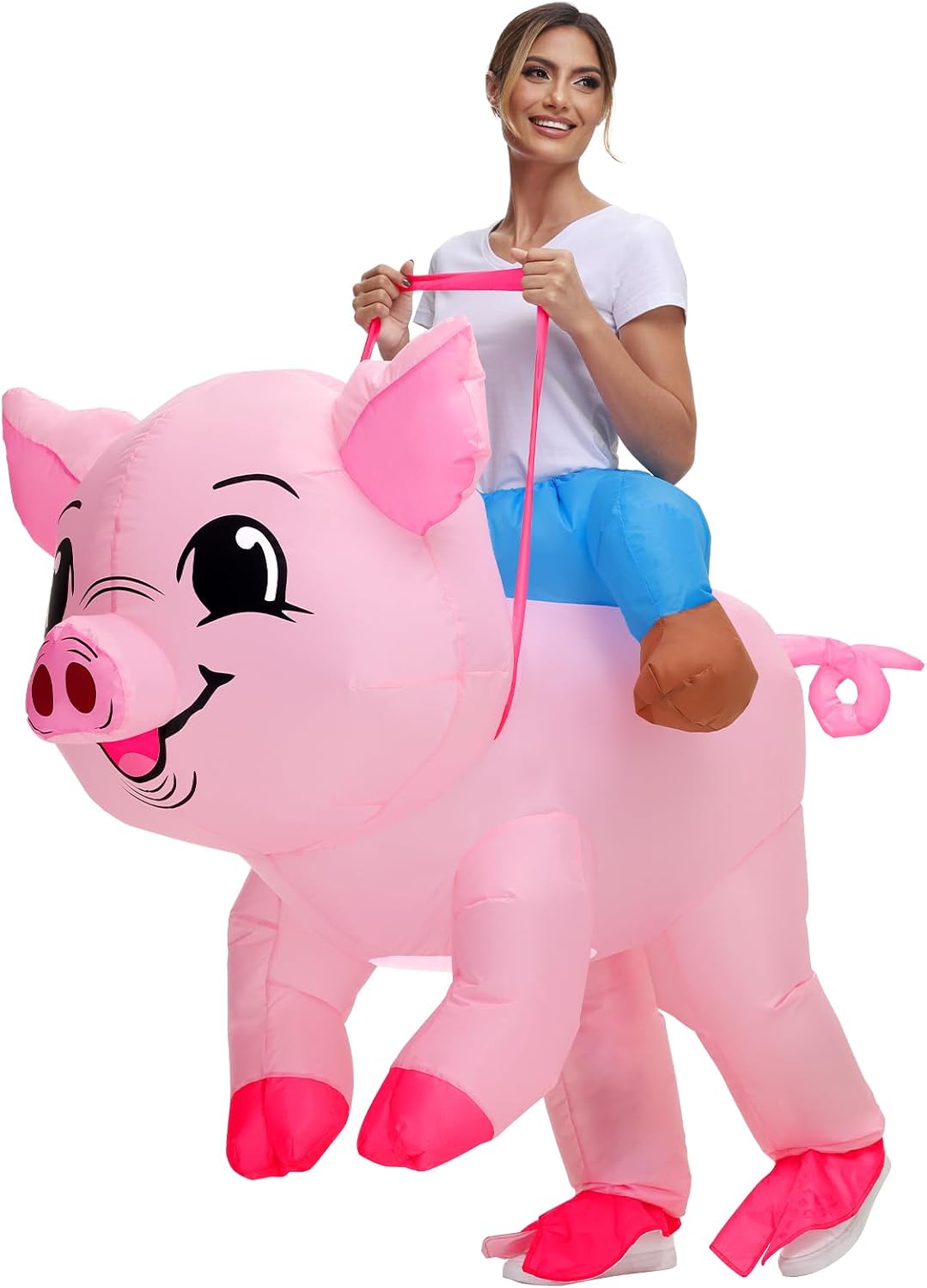 The Inflatable Costume Adult Pig Costume — WeirdThingsToBuy weird find