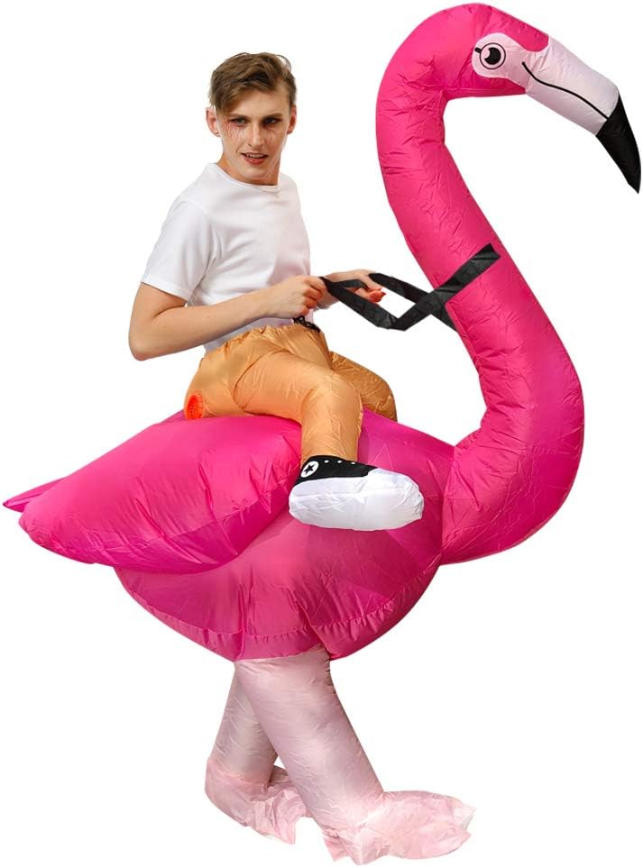 The Inflatable Costume Flamingo Costume Halloween — WeirdThingsToBuy weird find