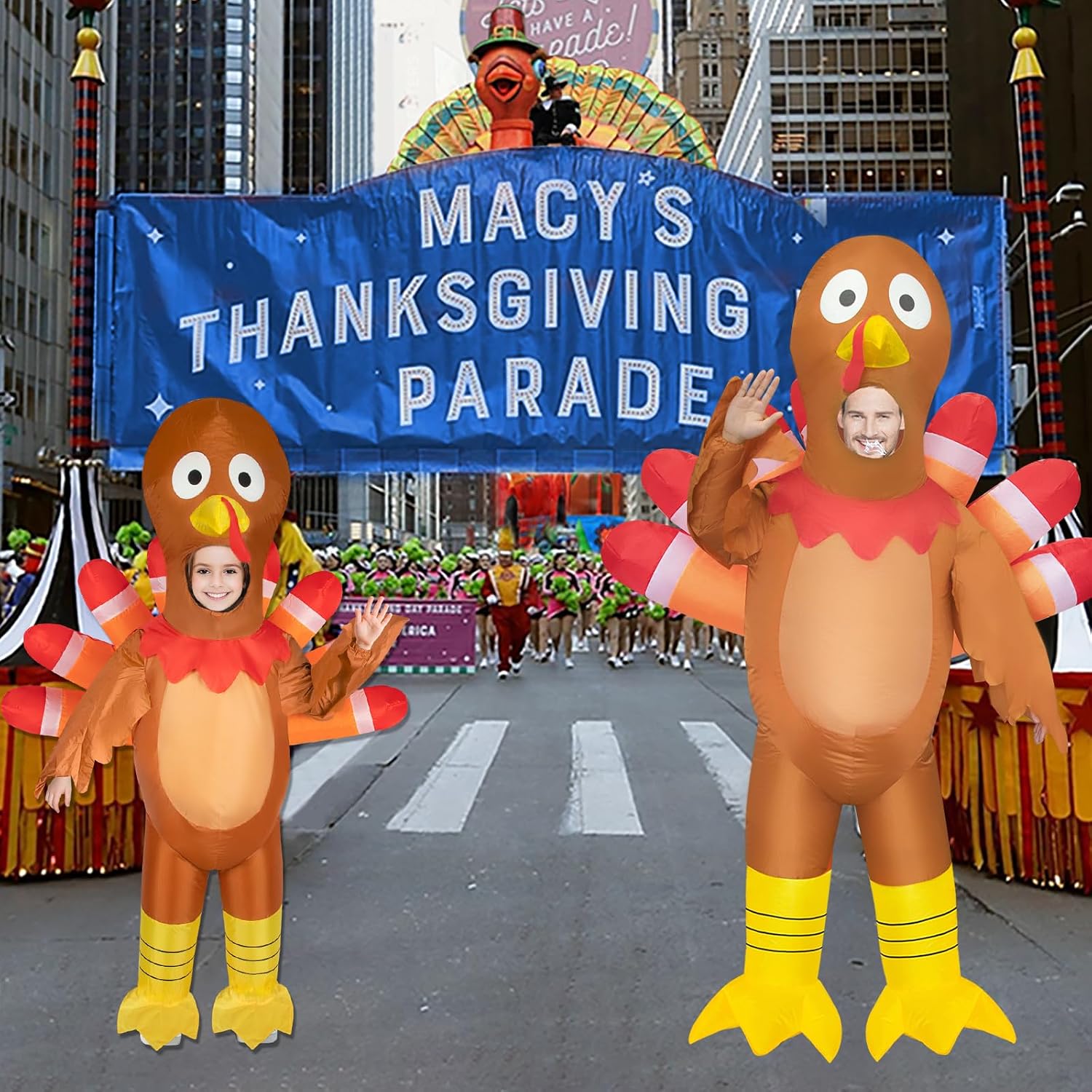 The Inflatable Costumes Thanksgiving Turkey Costume — WeirdThingsToBuy weird find