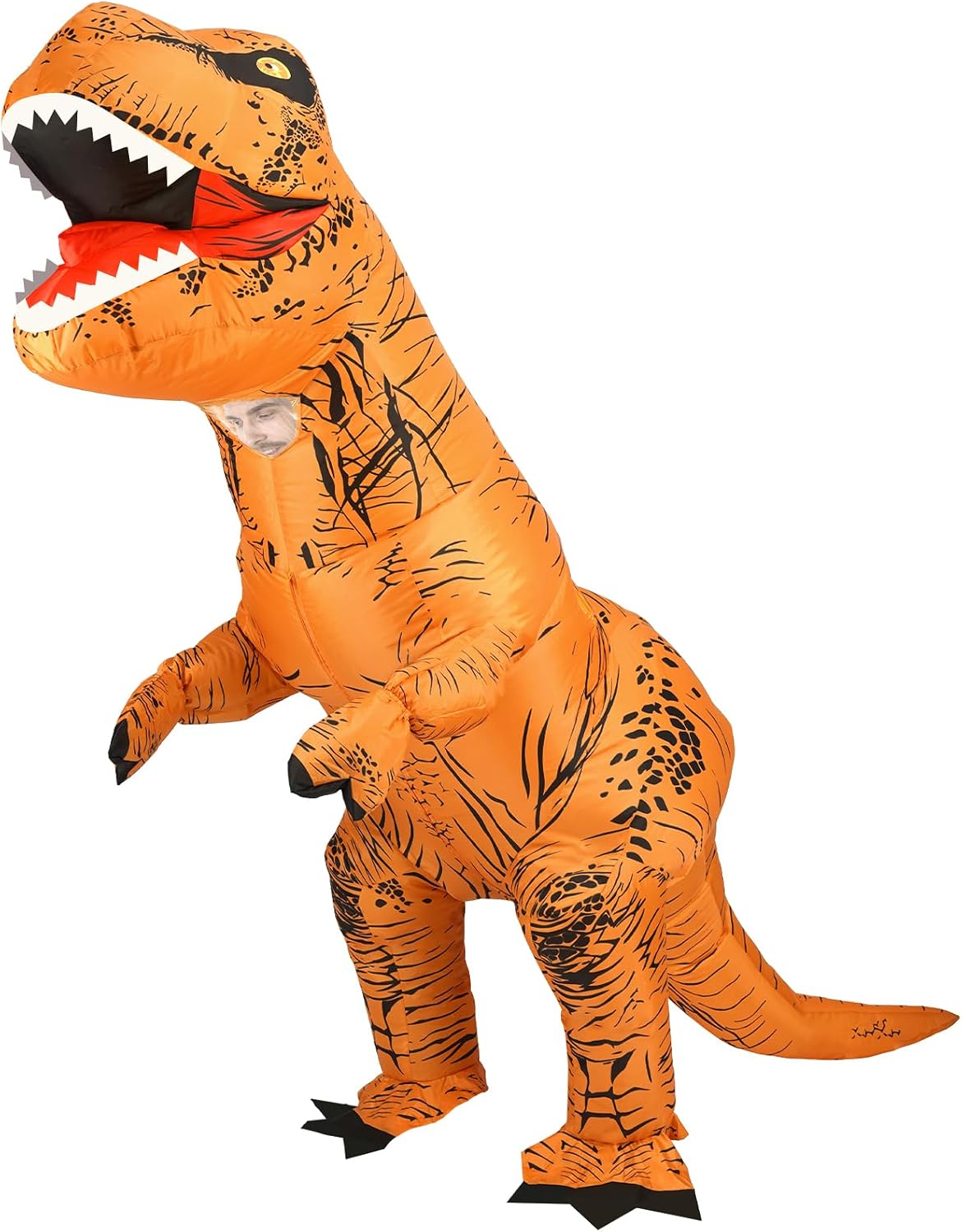 The Inflatable Dinosaur Costume Adult Blow — WeirdThingsToBuy weird find