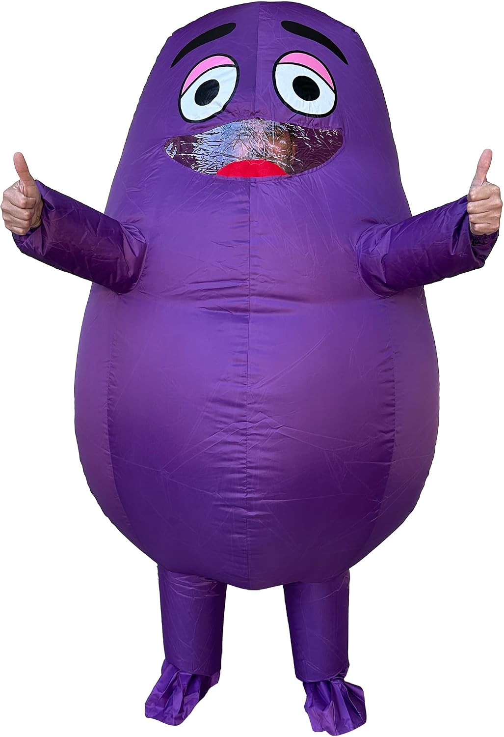 The Inflatable Grimace — WeirdThingsToBuy weird find