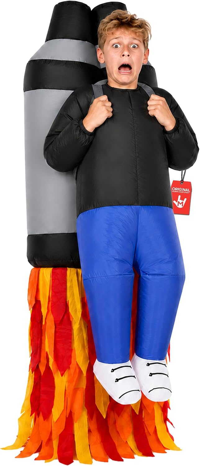 The Inflatable Jetpack Costume Kids Halloween — WeirdThingsToBuy weird find