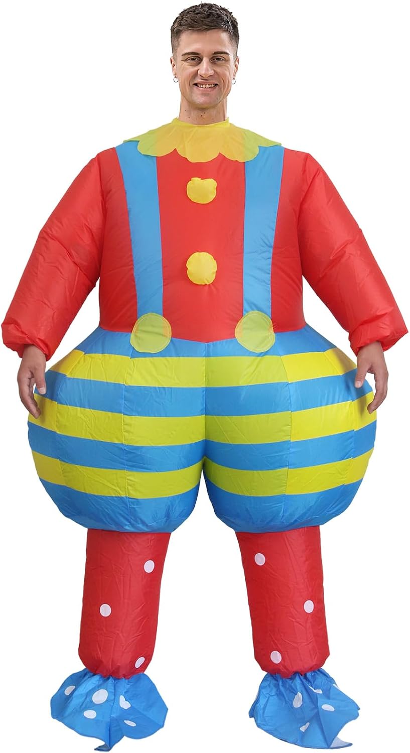The Inflatable Joker Costume Adult Funny — WeirdThingsToBuy weird find