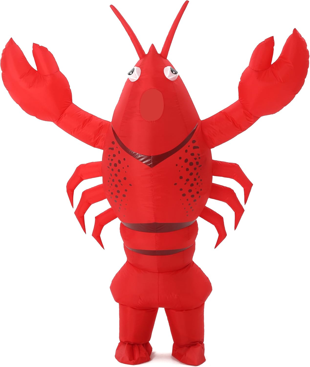 The Inflatable Lobster Costume Inflatable Saeanimal — WeirdThingsToBuy weird find