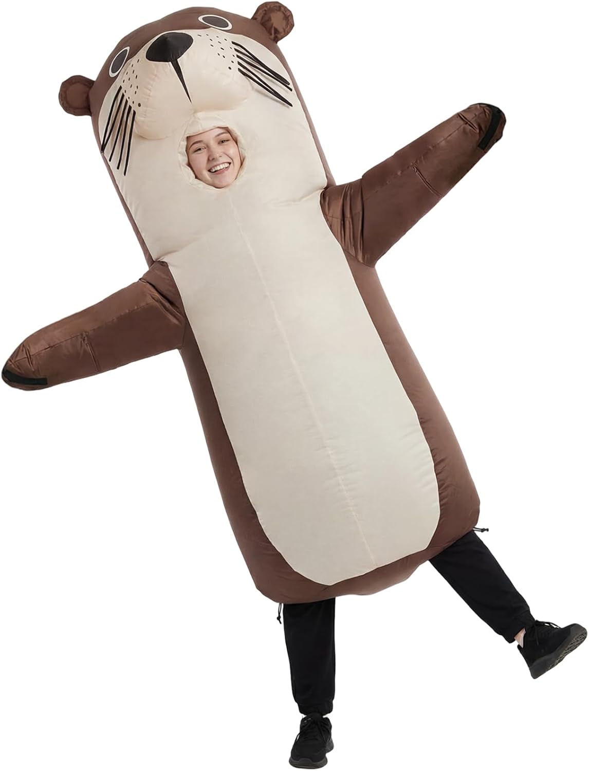 The Inflatable Otter Costume Adults Funny — WeirdThingsToBuy weird find