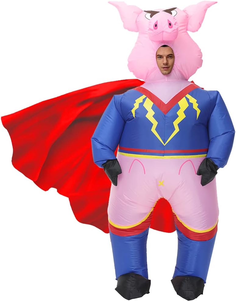 The Inflatable Pig Costume Adult Blow — WeirdThingsToBuy weird find