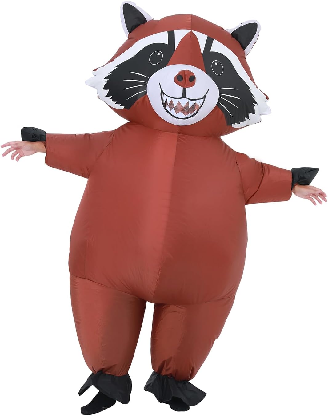 The Inflatable Raccoon Costume Adult Inflatable — WeirdThingsToBuy weird find