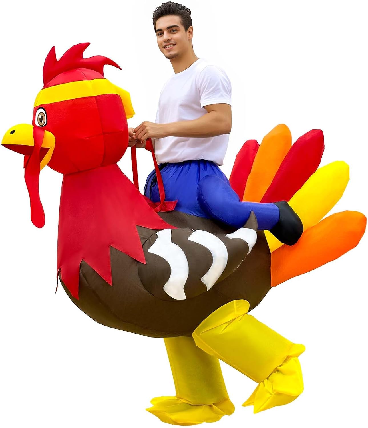 The Inflatable Turkey Costume Adult Men — WeirdThingsToBuy weird find
