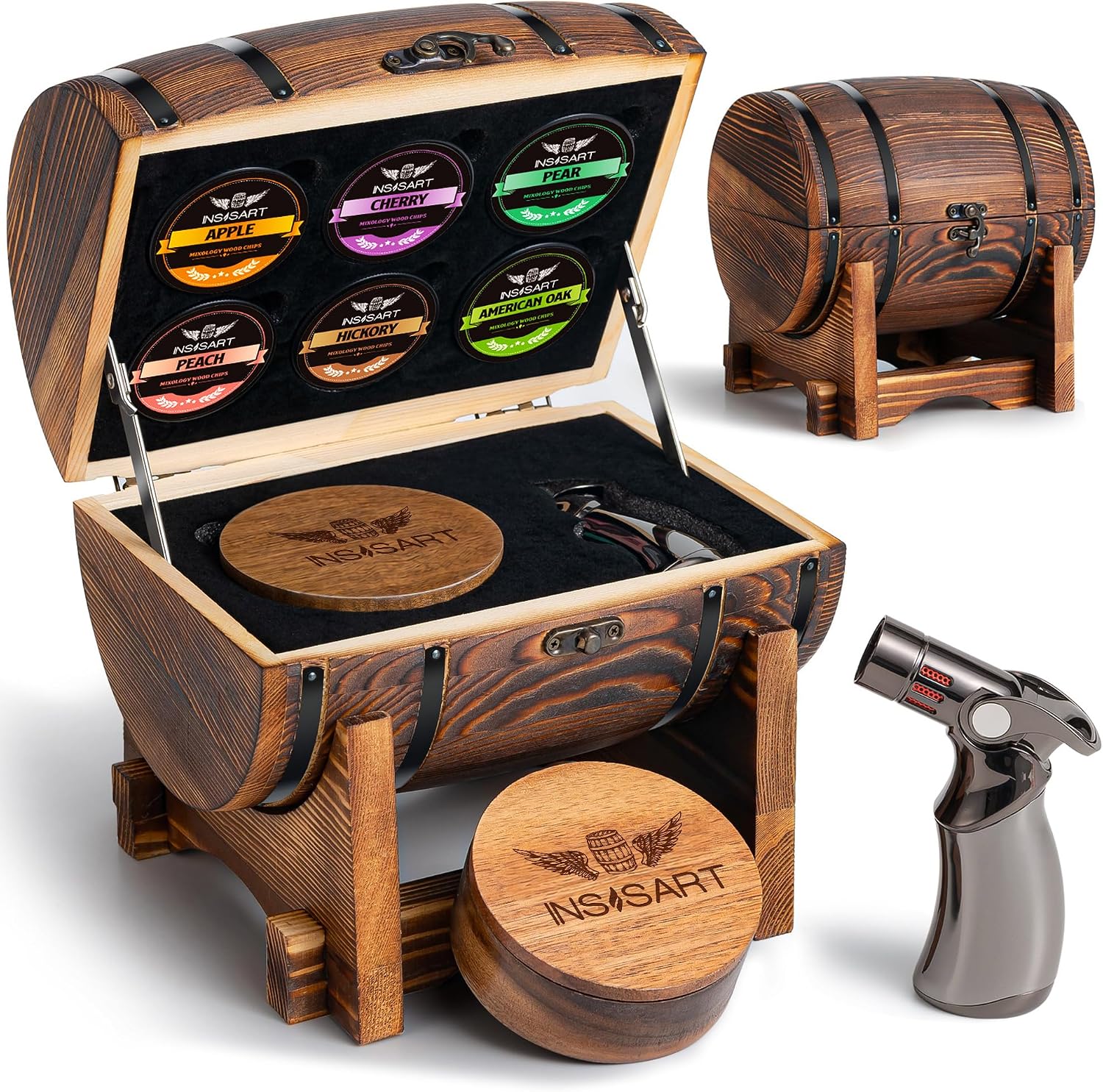 The Insisart Whiskey Smoker Kit Old — WeirdThingsToBuy weird find