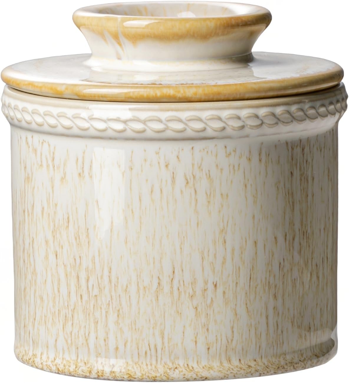 The Jersinwei Butter Crock Lid French — WeirdThingsToBuy weird find