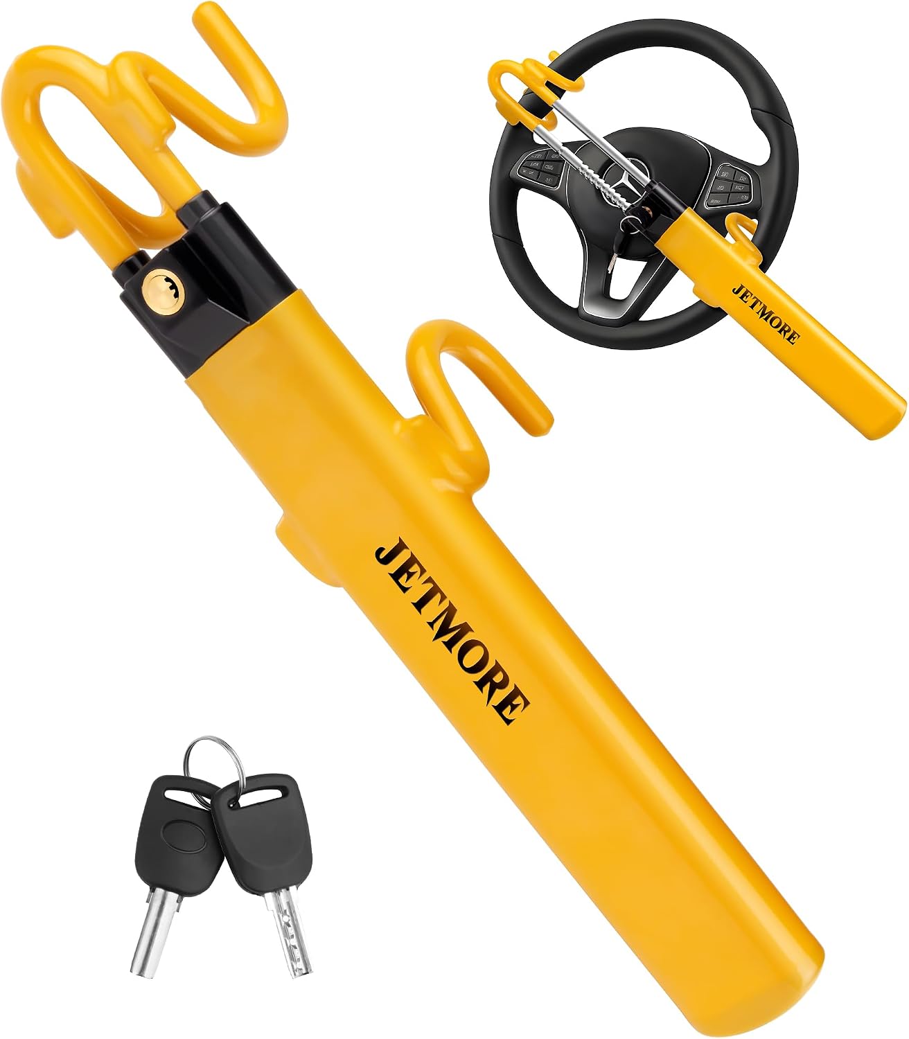 The Jetmore Steering Wheel Lock Keys — WeirdThingsToBuy weird find