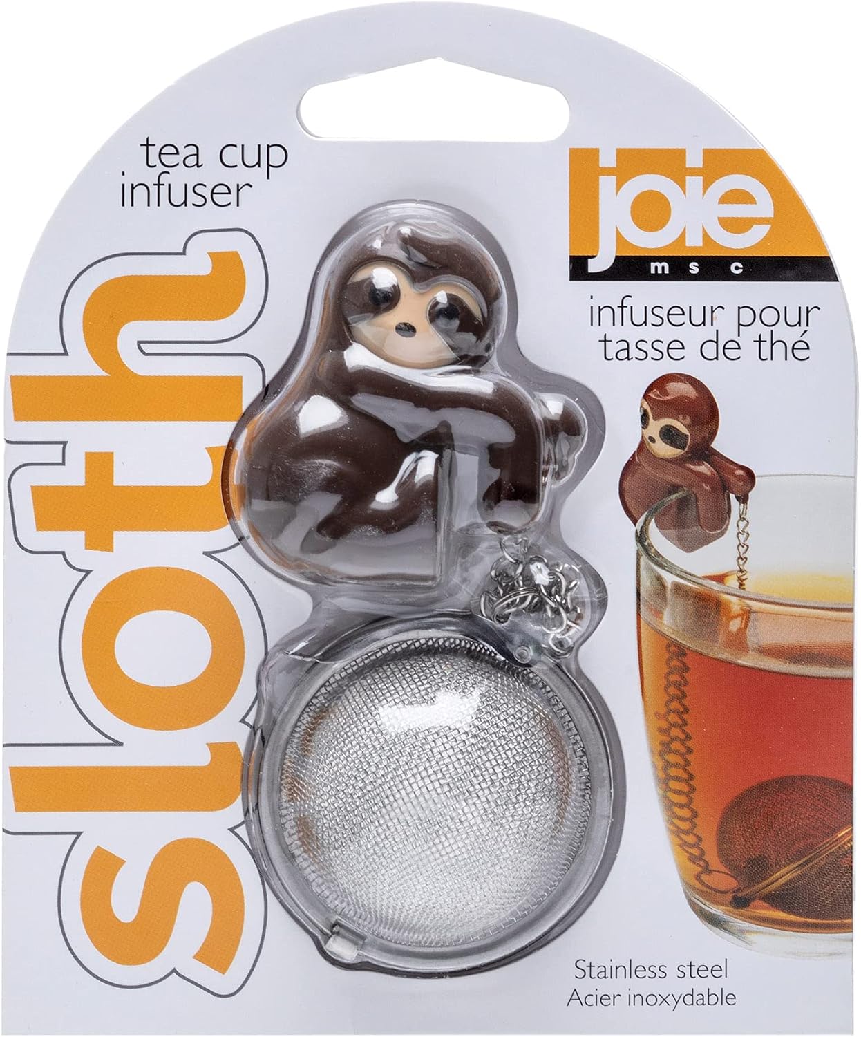 The Joie Sloth Tea Ball Infuser — WeirdThingsToBuy weird find