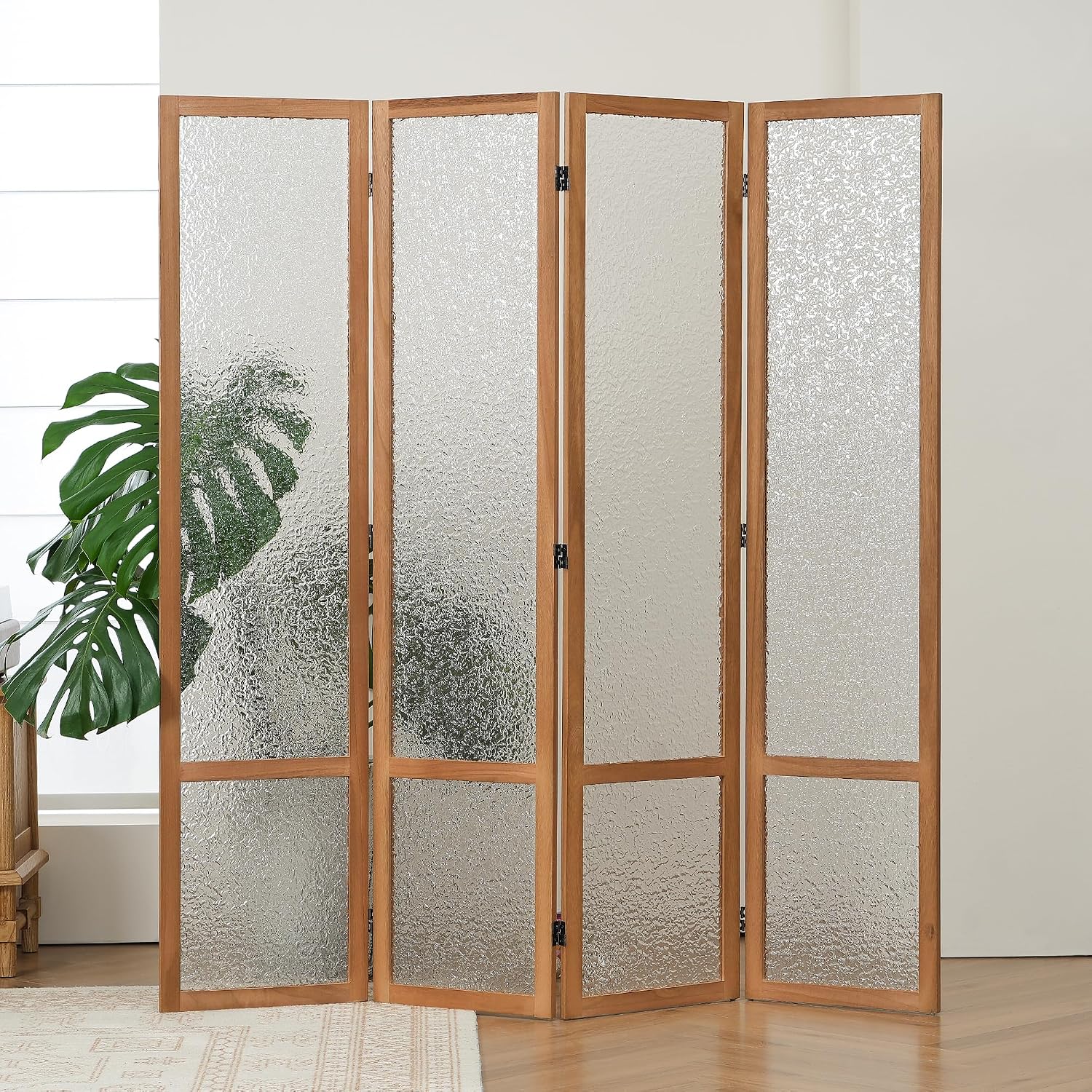 The Jostyle Acrylic Room Divider Frosted — WeirdThingsToBuy weird find