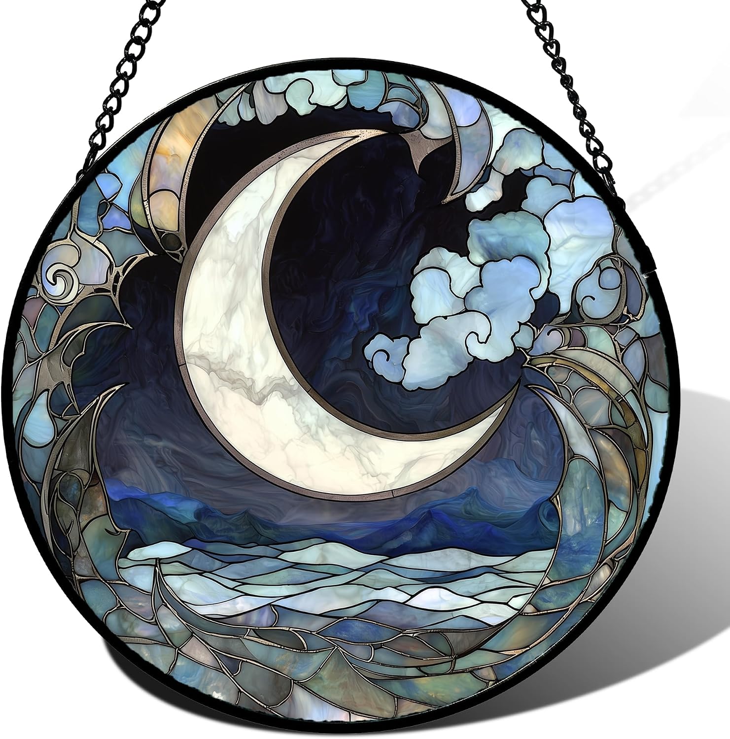 The Josumaly Stained Glass Window Hanging — WeirdThingsToBuy weird find