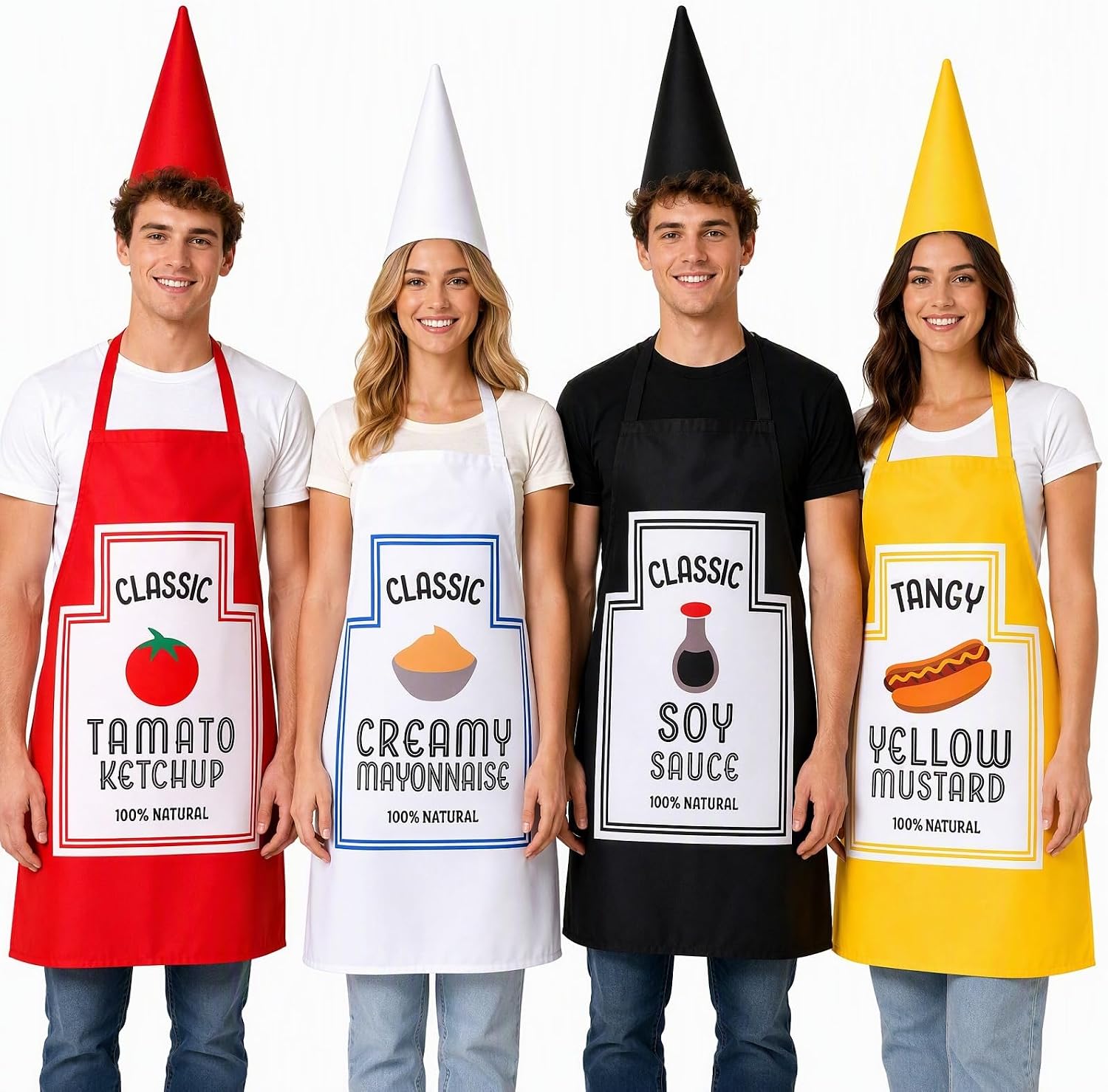 The Ketchup & Mustard Group Costume — WeirdThingsToBuy weird find