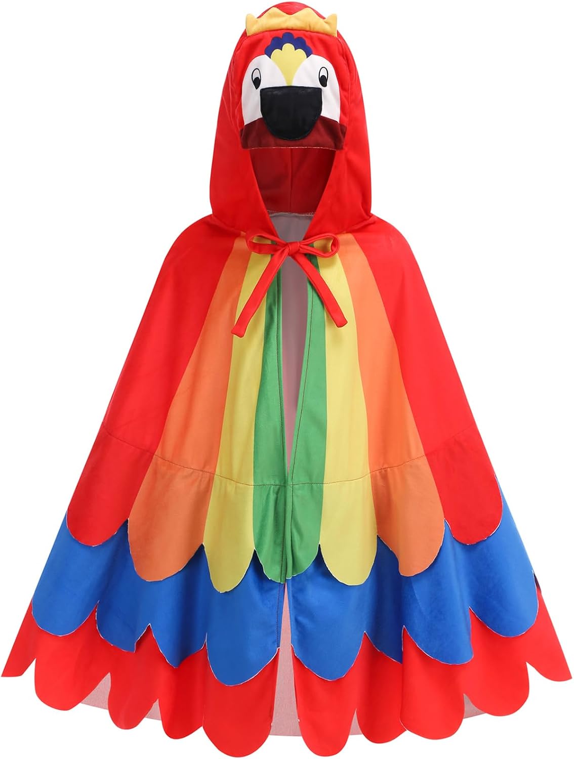 The Kids Parrot Costume Cape Hooded — WeirdThingsToBuy weird find