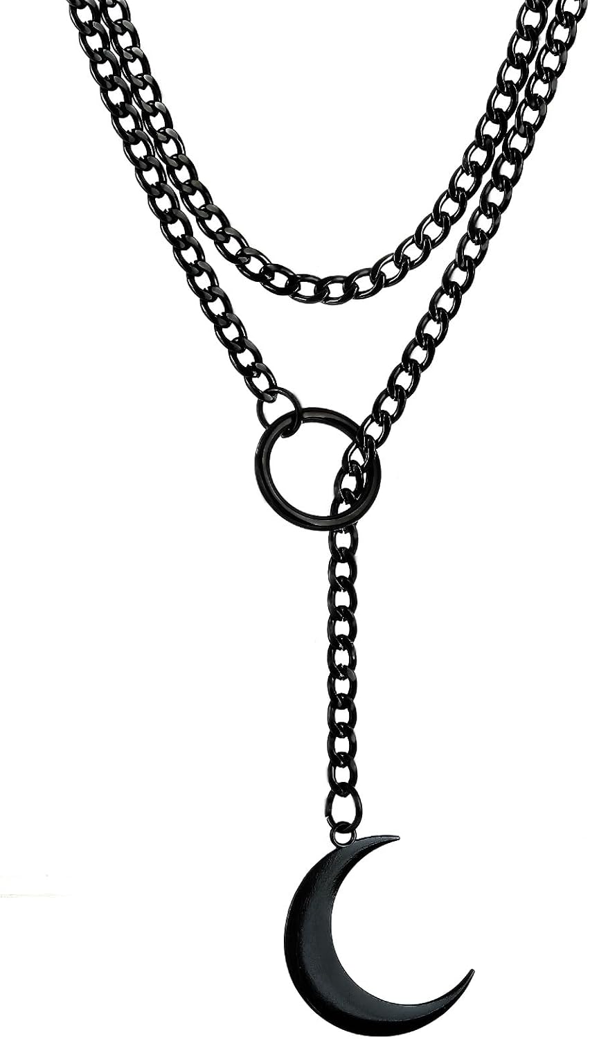 The Kofisni Black Stain Steel Lariat — WeirdThingsToBuy weird find