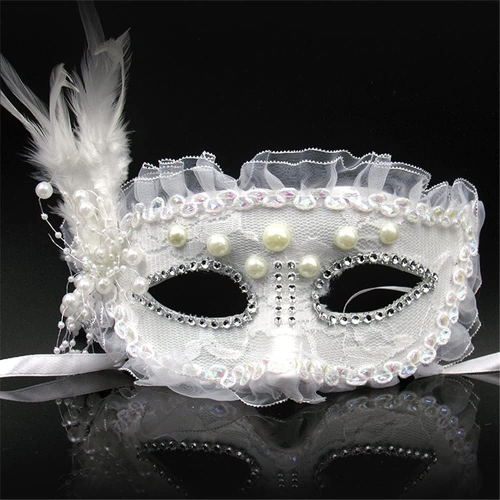 The Lace Mask Masquerade Mask Party — WeirdThingsToBuy weird find