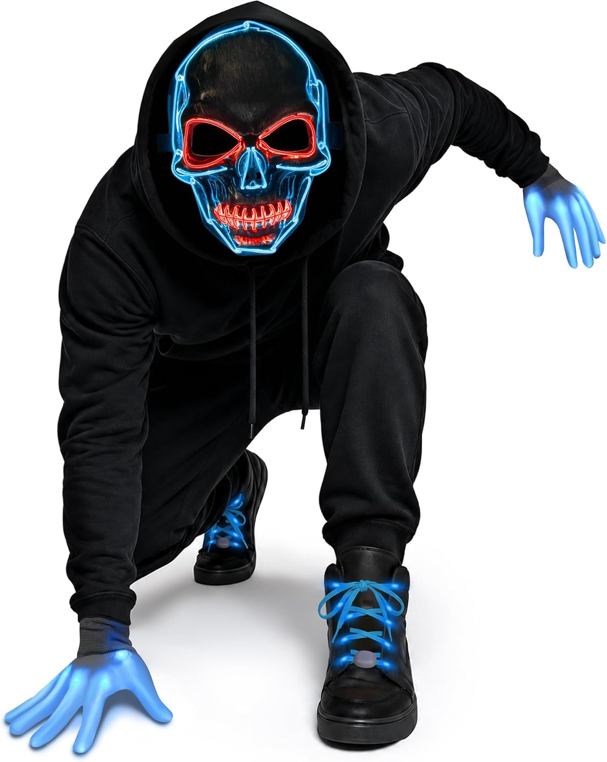 The Led Halloween Mask Light up — WeirdThingsToBuy weird find