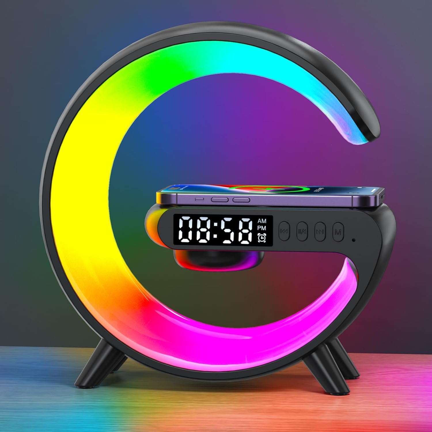 The Leenabao New Wireless Speaker Charger — WeirdThingsToBuy weird find