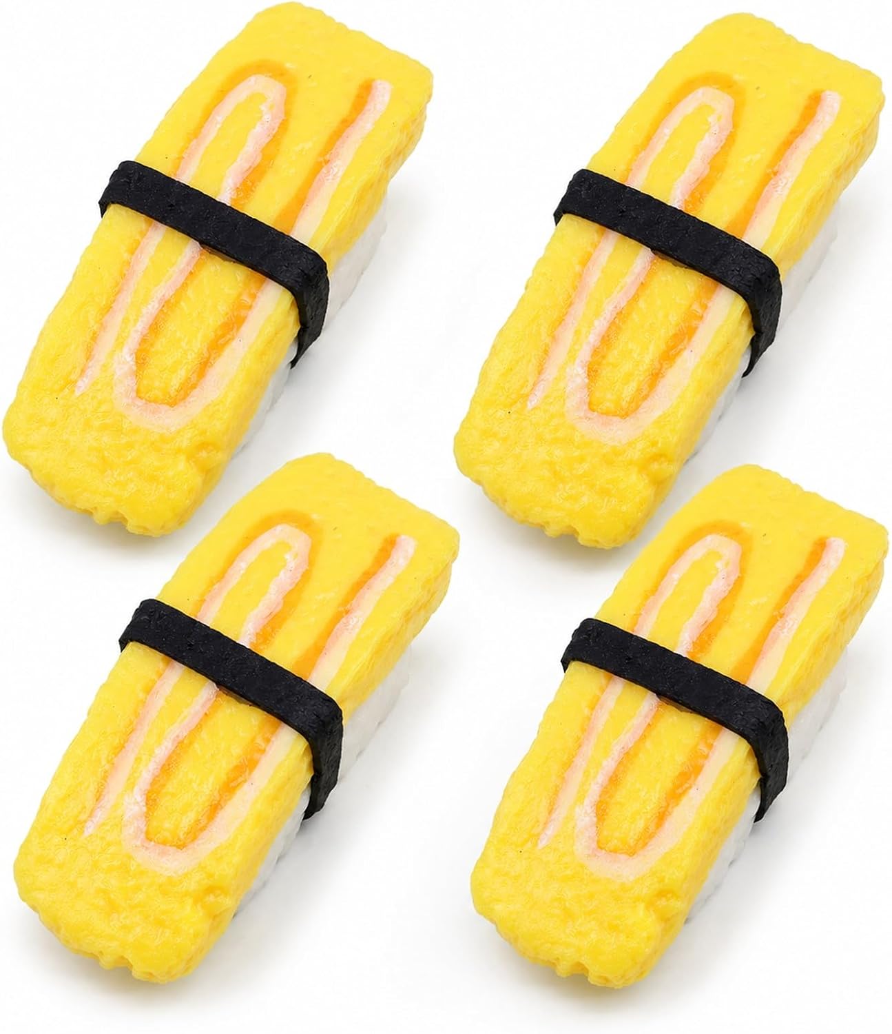 The Logofun 4pcs Large Artificial Sushi — WeirdThingsToBuy weird find