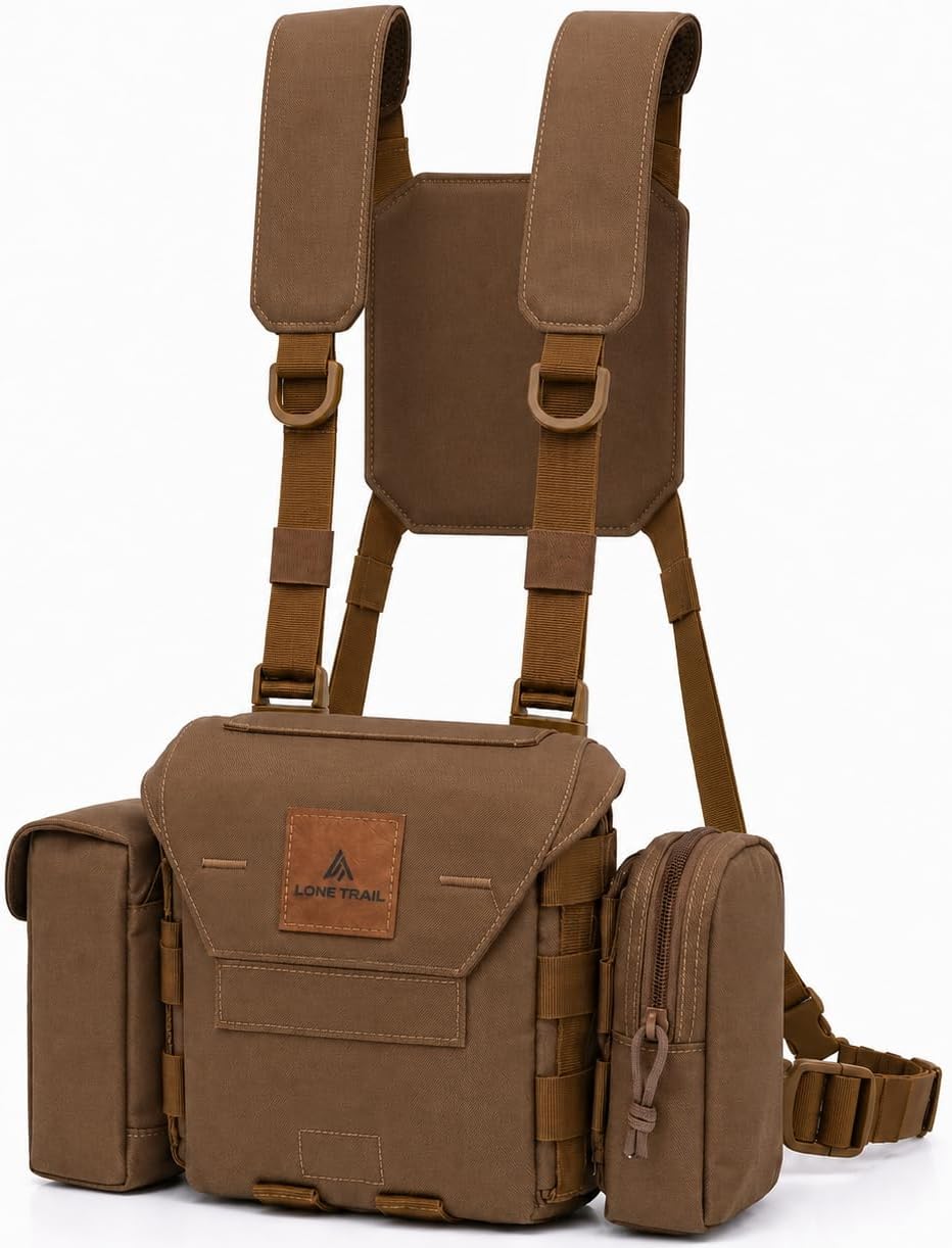 The Lone Trail Binocular Harness Chest — WeirdThingsToBuy weird find