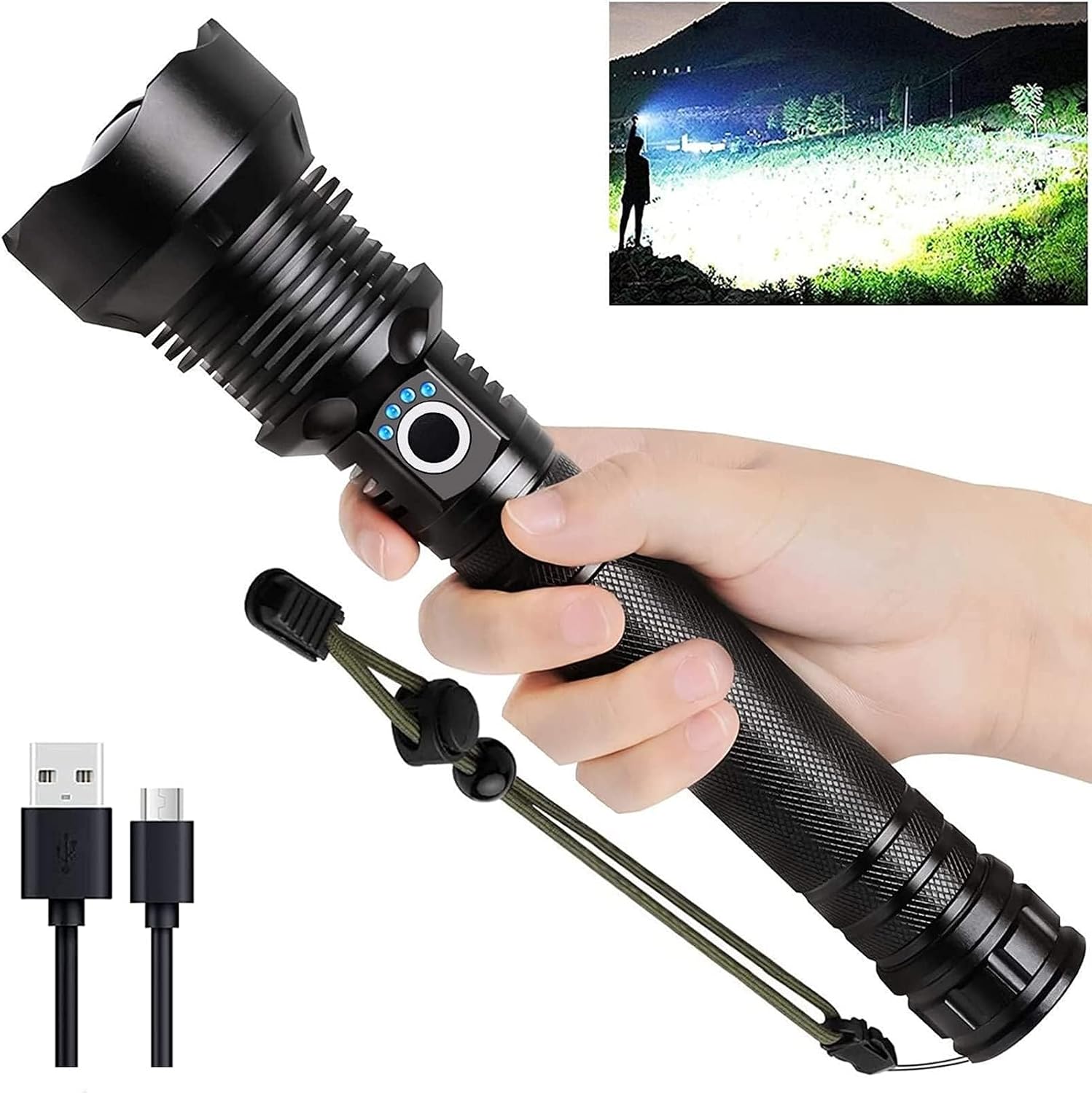 The Lylting Rechargeable Led Flashlights High — WeirdThingsToBuy weird find
