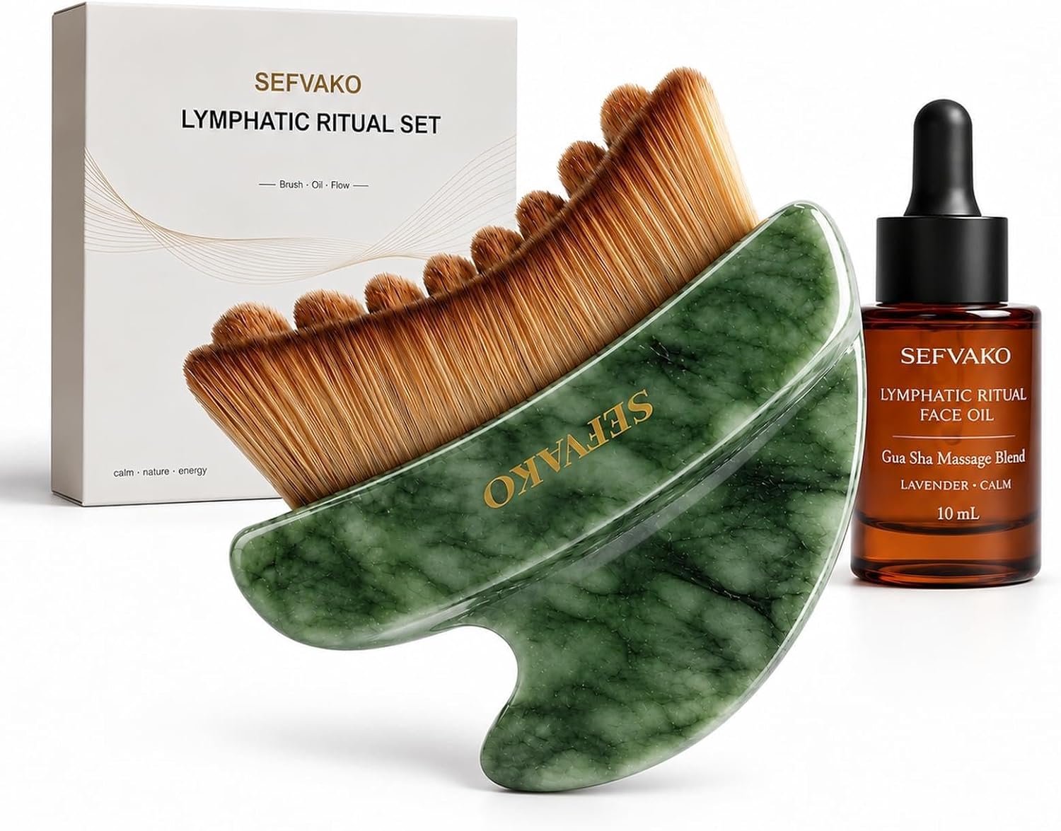 The Lymphatic Contour Face Brush Oil — WeirdThingsToBuy weird find