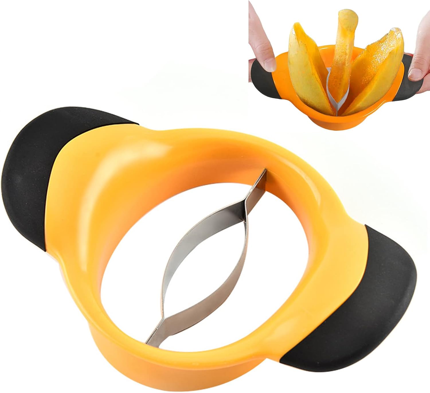 The Mango Slicer Mango Splitter Mango — WeirdThingsToBuy weird find