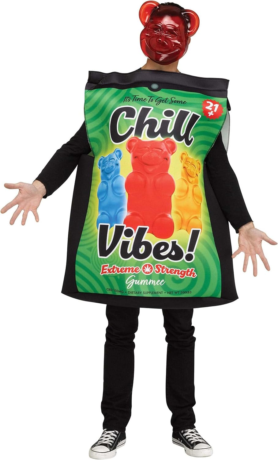 The Men 27s Cannabis Candy Costume — WeirdThingsToBuy weird find