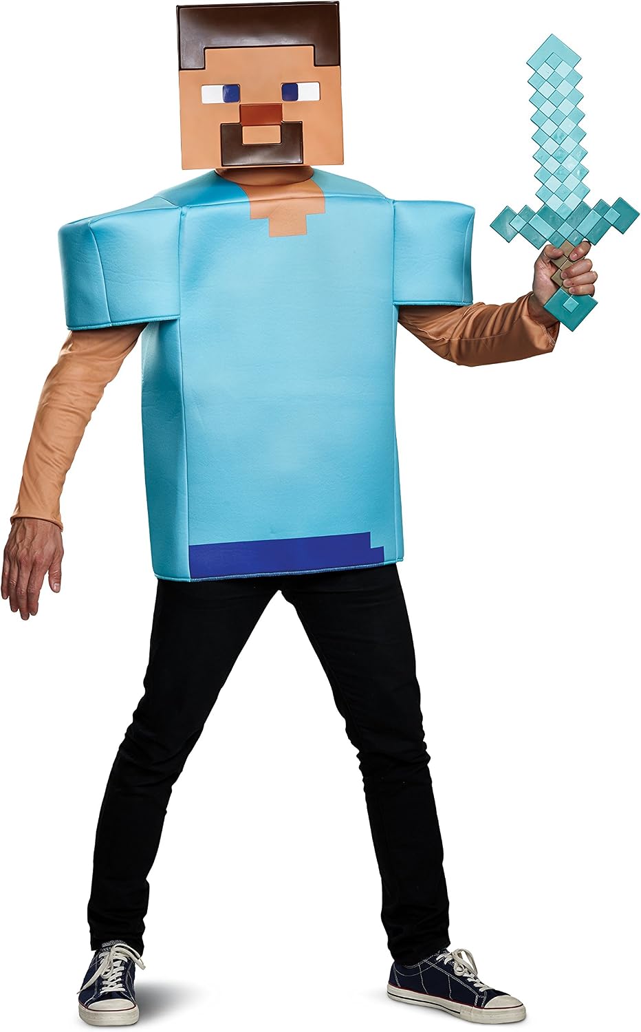 The Men's Steve Classic Adult Costume — WeirdThingsToBuy weird find