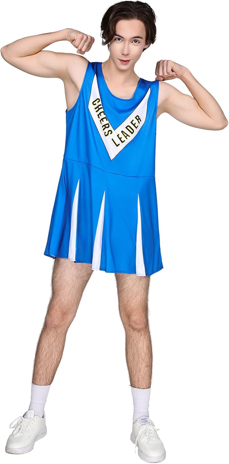 The Mens Cheerleader Costume Funny Adult — WeirdThingsToBuy weird find