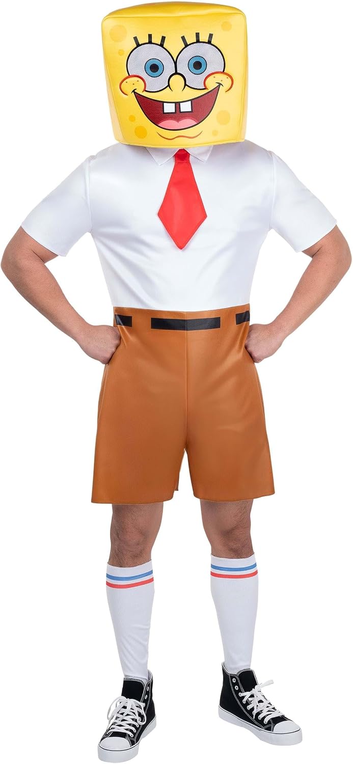 The Mens Classic Spongebob Costume — WeirdThingsToBuy weird find
