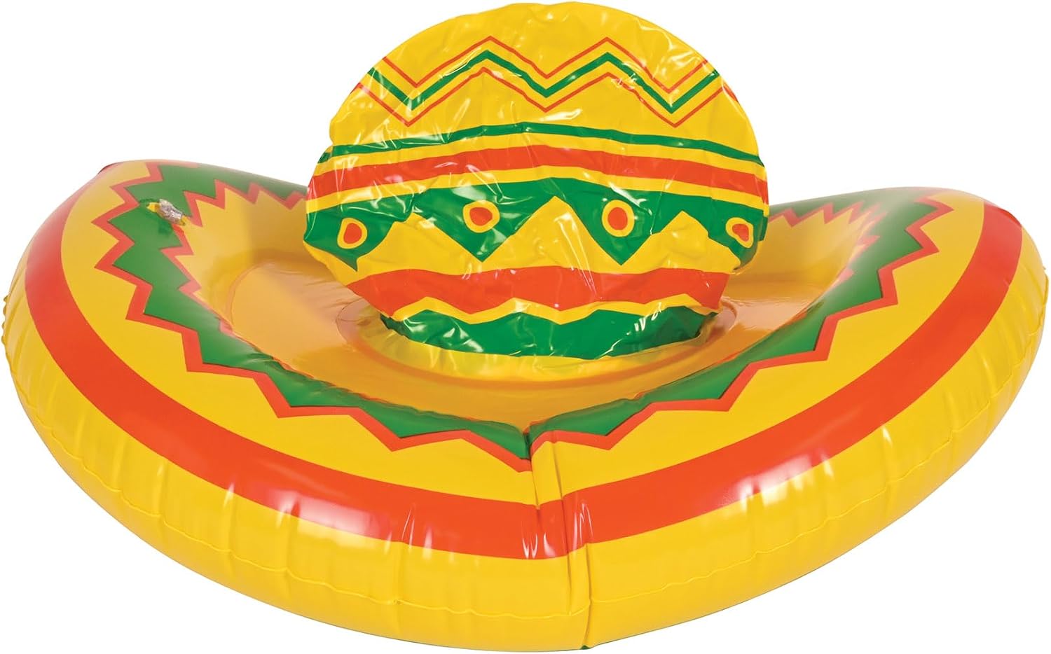 The Mexican Theme Inflatable Sombrero Hat — WeirdThingsToBuy weird find