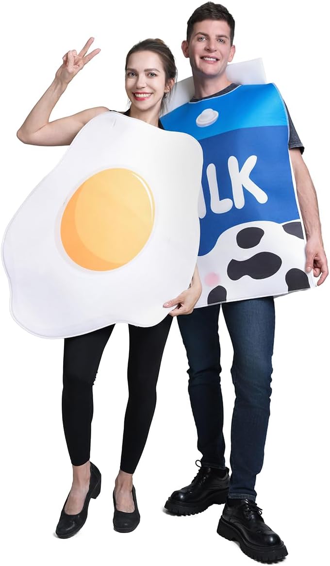 The Milk & Egg Couples Halloween — WeirdThingsToBuy weird find