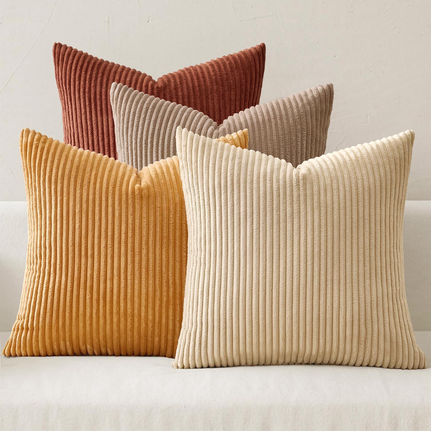 The Miulee Fall Corduroy Decorative Throw — WeirdThingsToBuy weird find