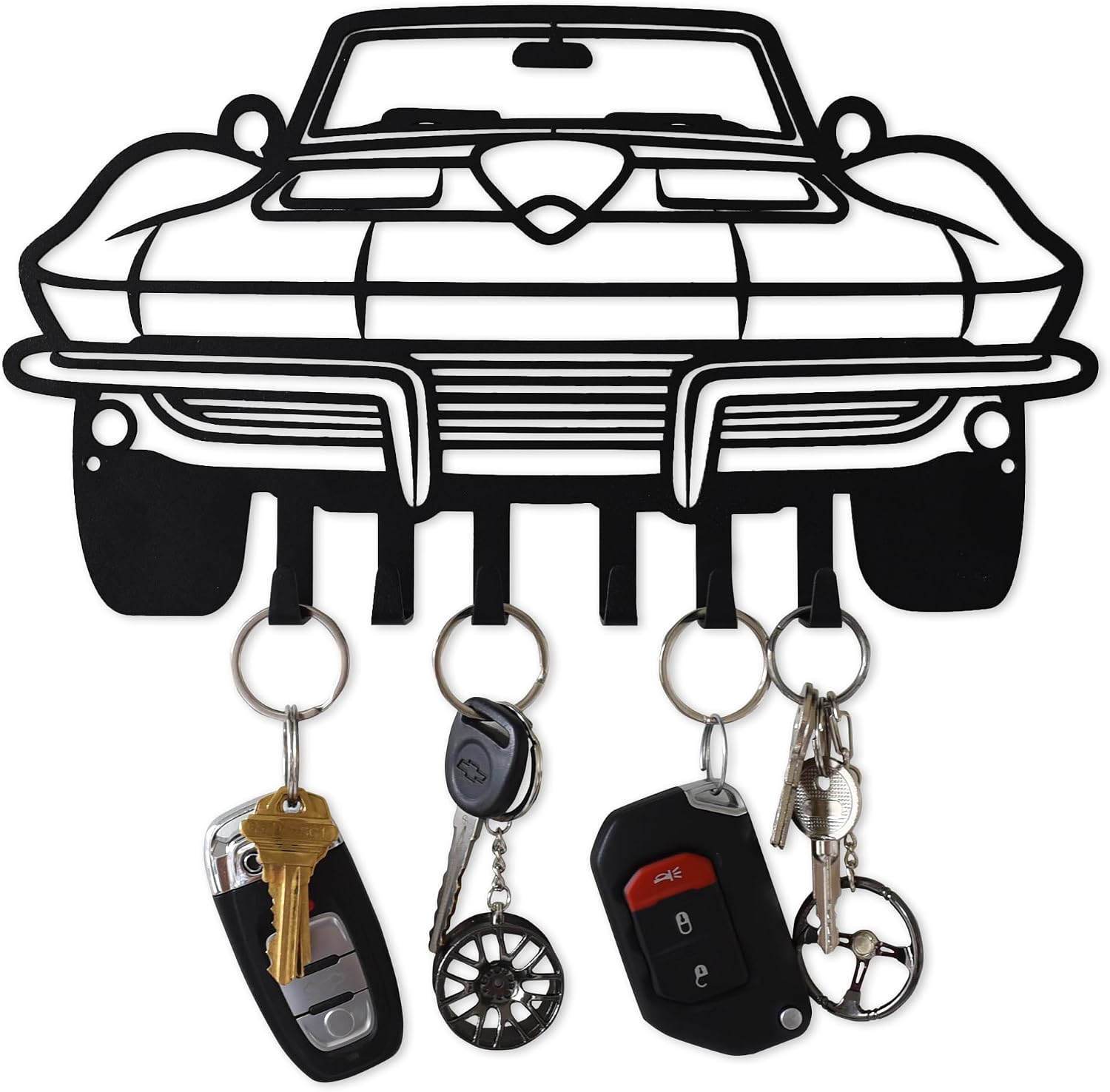 The Mooh Metal Automotive Key Holder — WeirdThingsToBuy weird find