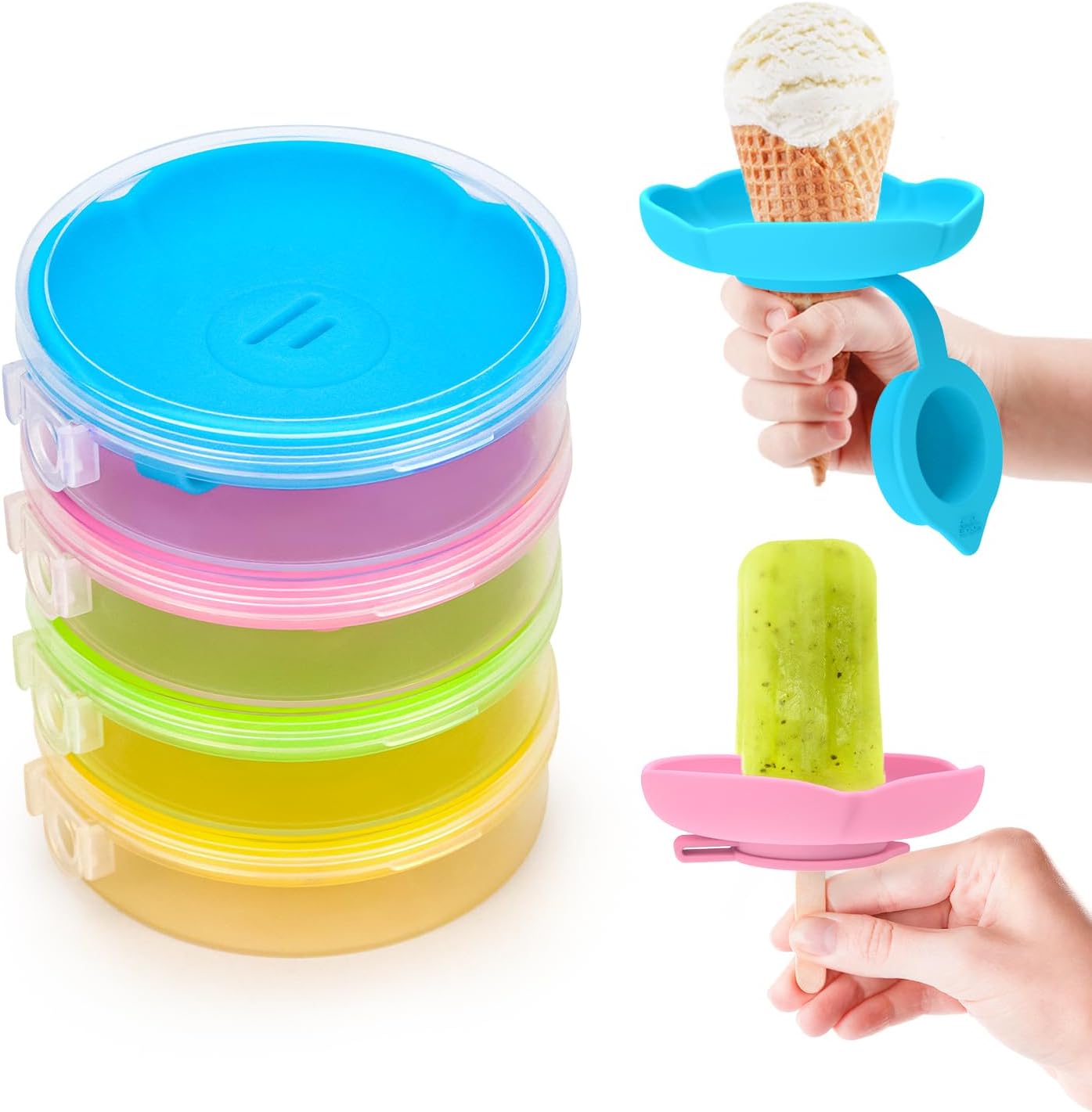 The Morlike Silicone Popsicle Holders Travel — WeirdThingsToBuy weird find