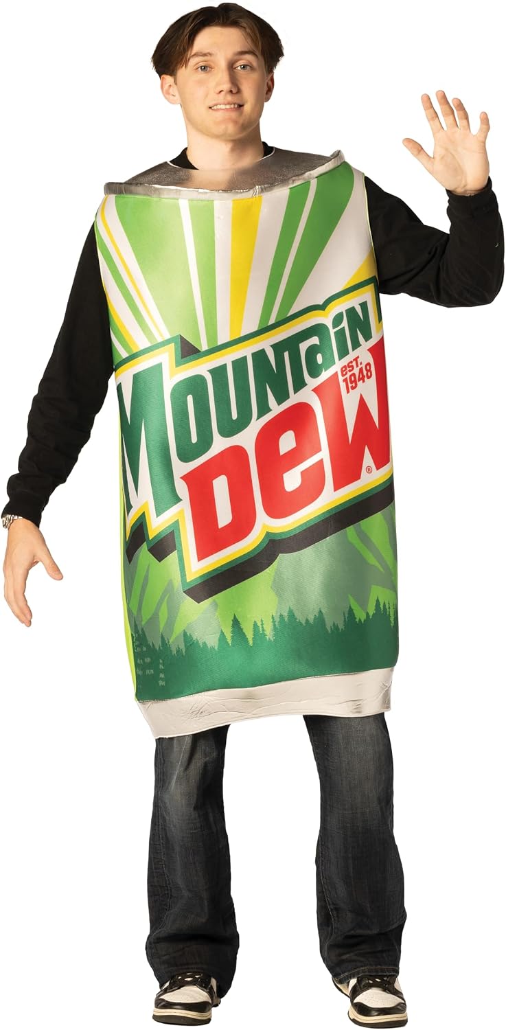 The Mountain Dew Can Halloween Costume — WeirdThingsToBuy weird find