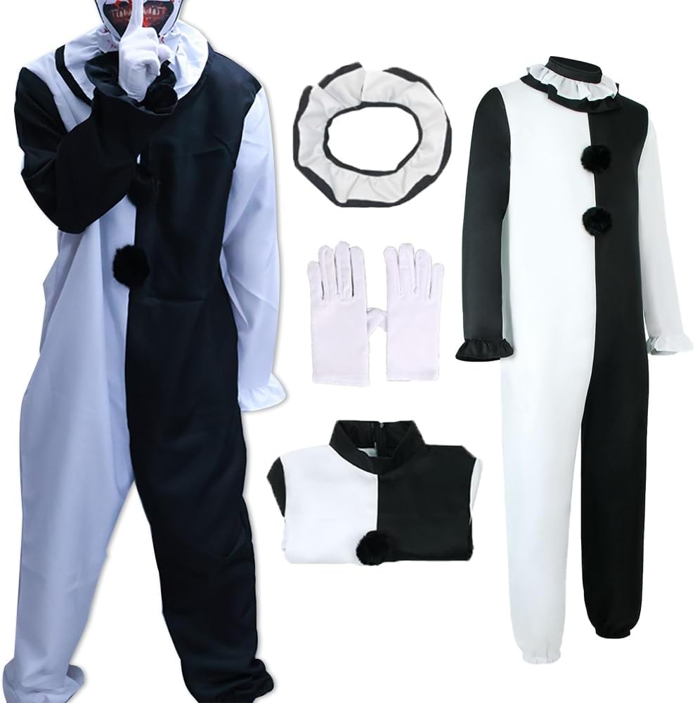 The Movie Cosplay Jumpsuit White Uniform — WeirdThingsToBuy weird find