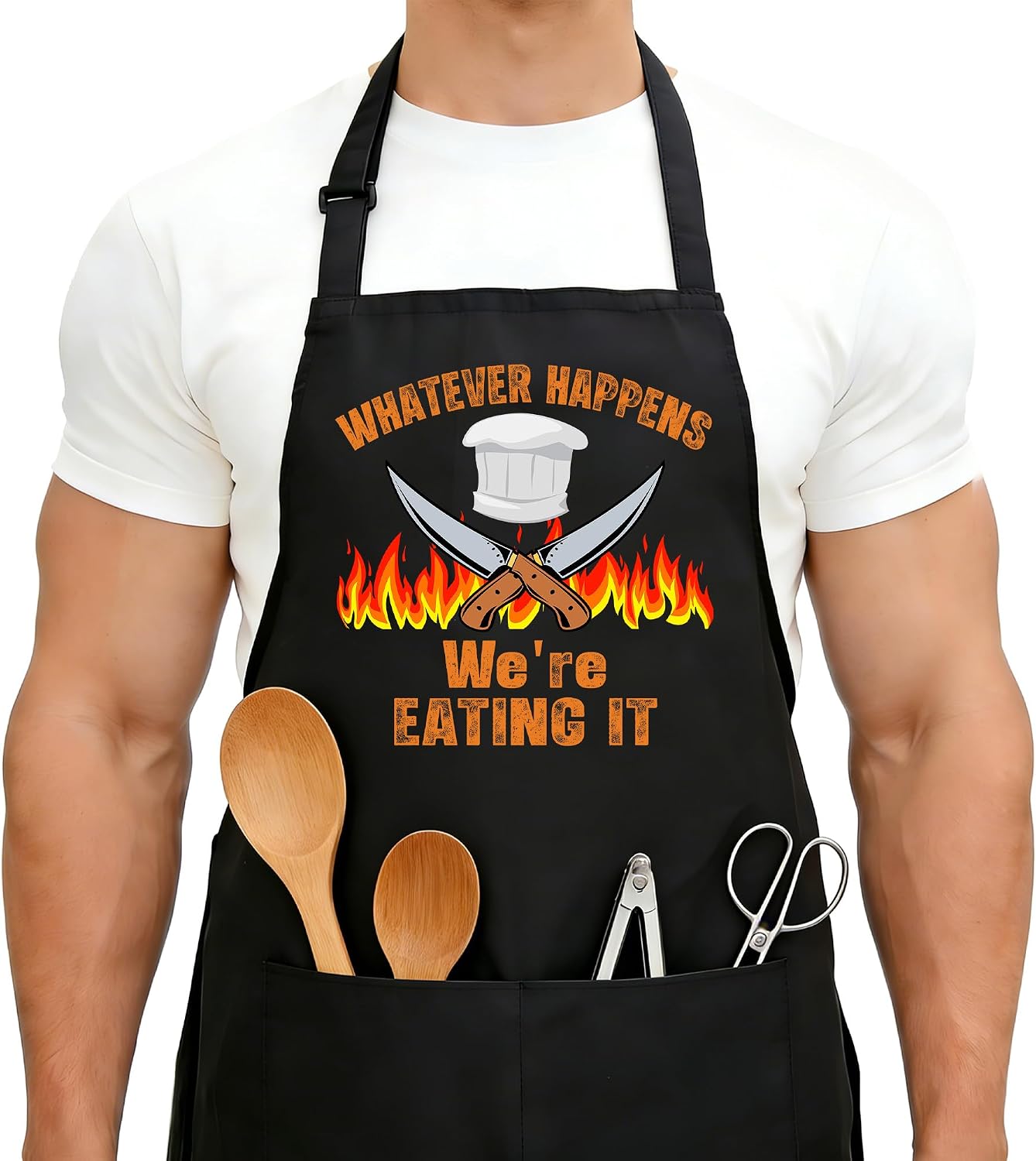 The Mueddur Aprons Men Funny Grilling — WeirdThingsToBuy weird find