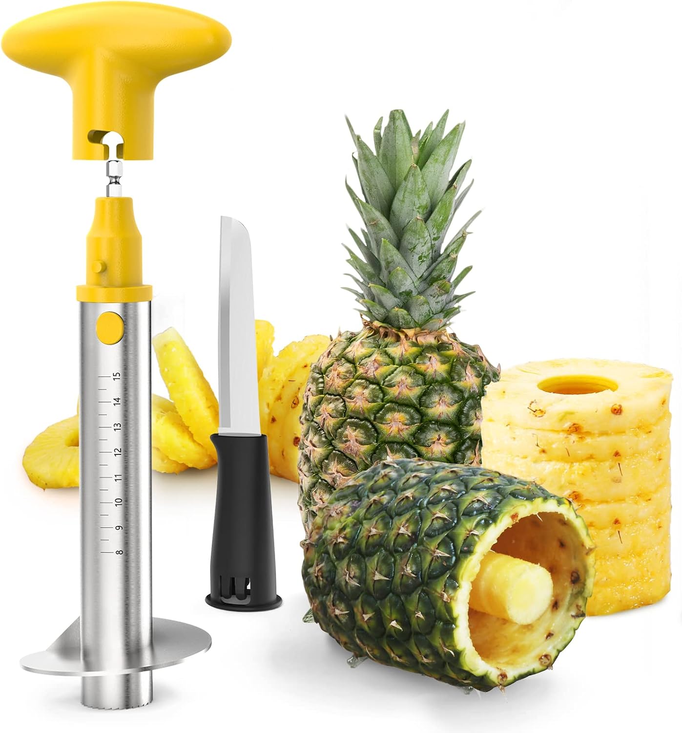 The Newness Pineapple Corer Knife Upgraded — WeirdThingsToBuy weird find