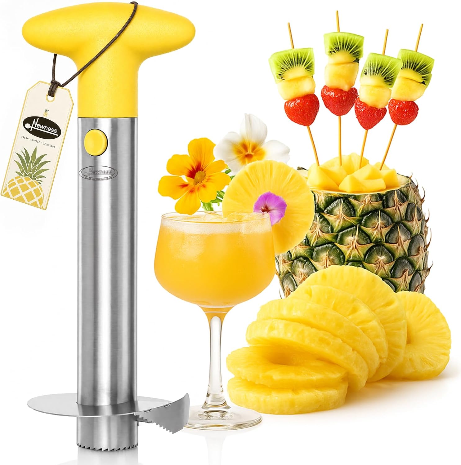 The Newness Upgraded Pineapple Corer Reinforced — WeirdThingsToBuy weird find