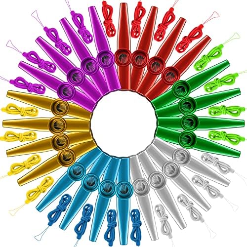 The Newwiee 48 Adults Metal Kazoos — WeirdThingsToBuy weird find