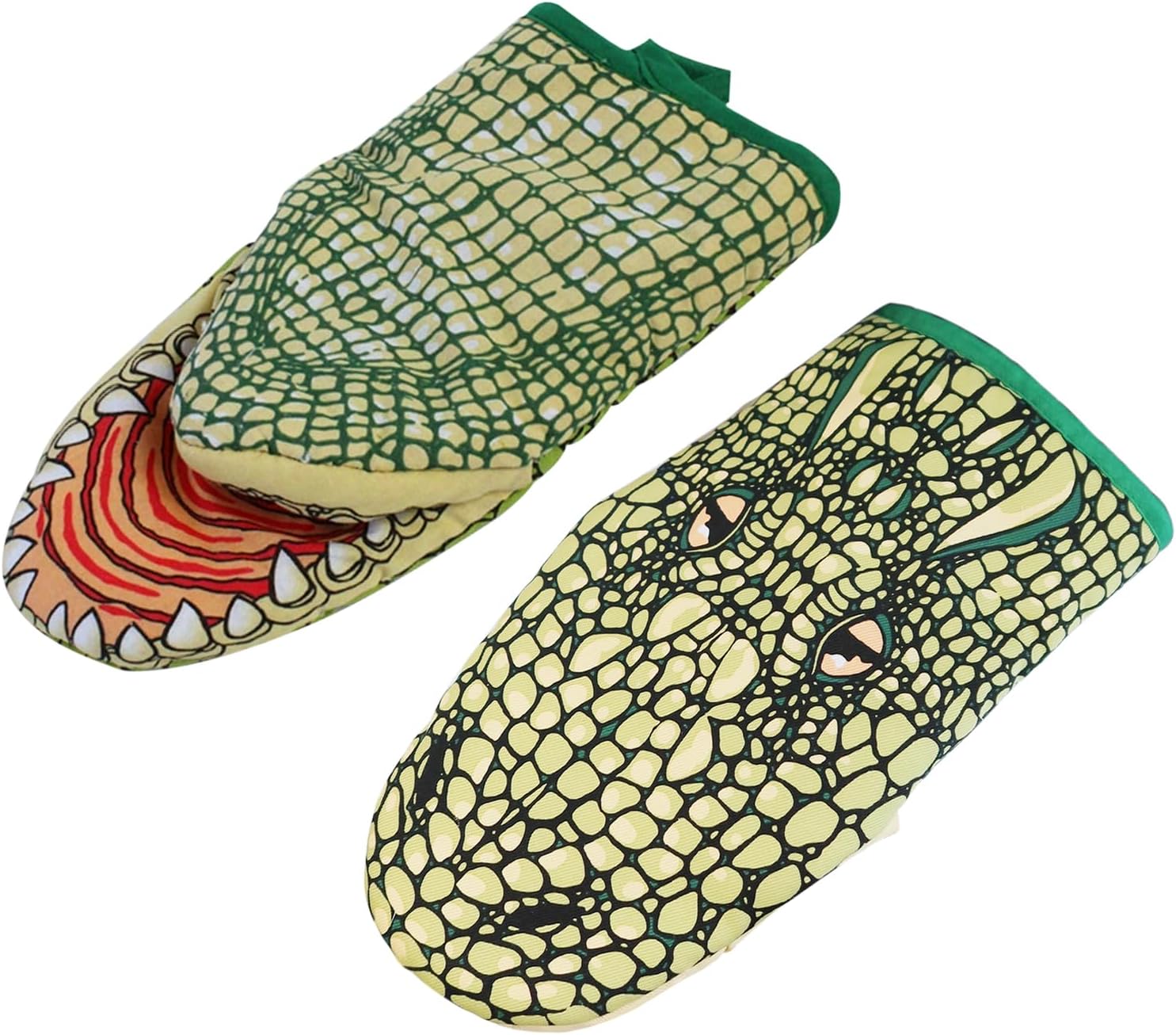 The Novelty Alligator Oven Mitt Heat — WeirdThingsToBuy weird find