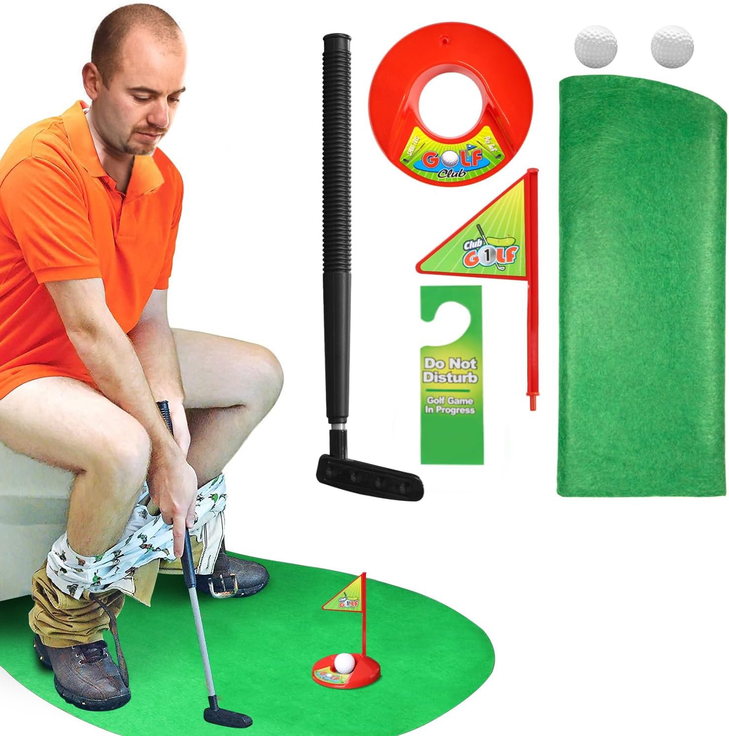 The Novelty Place Toilet Golf Game — WeirdThingsToBuy weird find