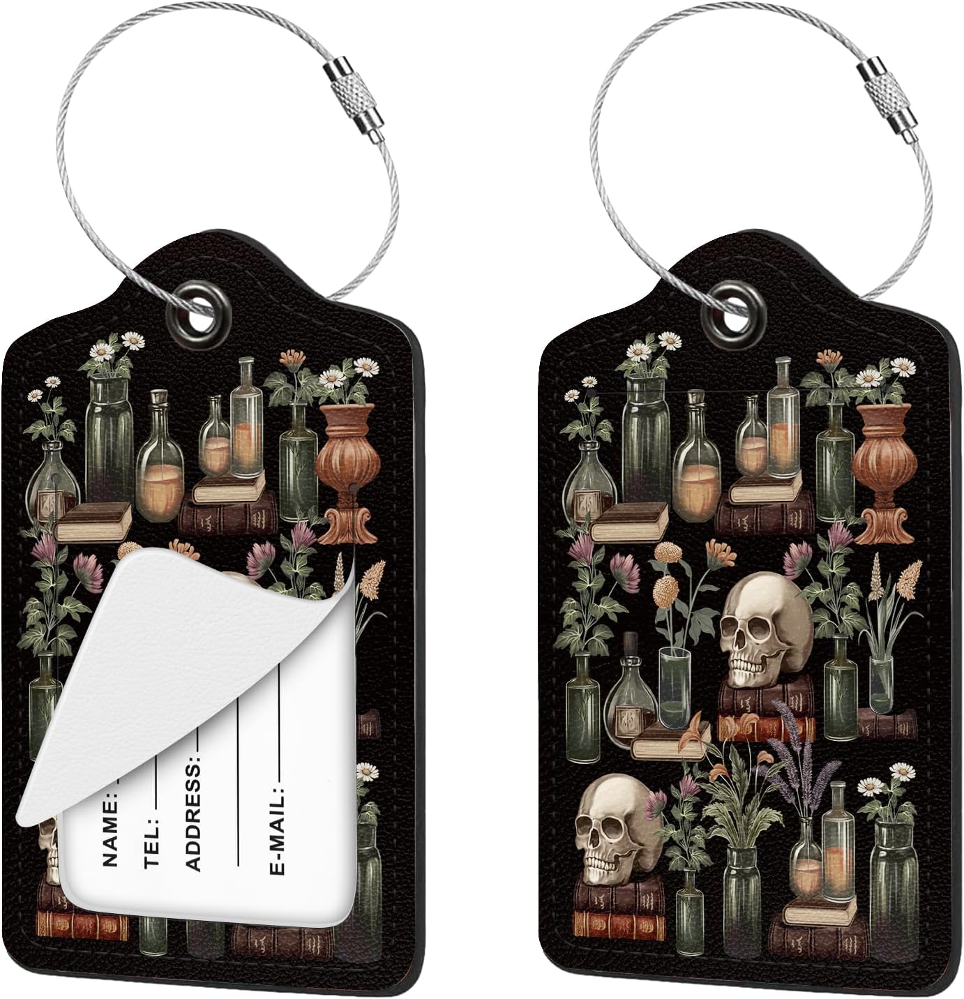 The Nyixblyre 2 Skull Book Luggage — WeirdThingsToBuy weird find
