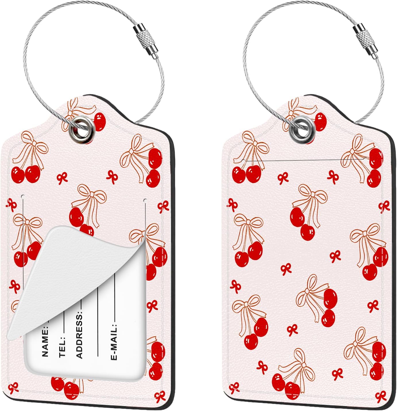 The Nyixblyre 2pcs Cherry Bow Cute — WeirdThingsToBuy weird find